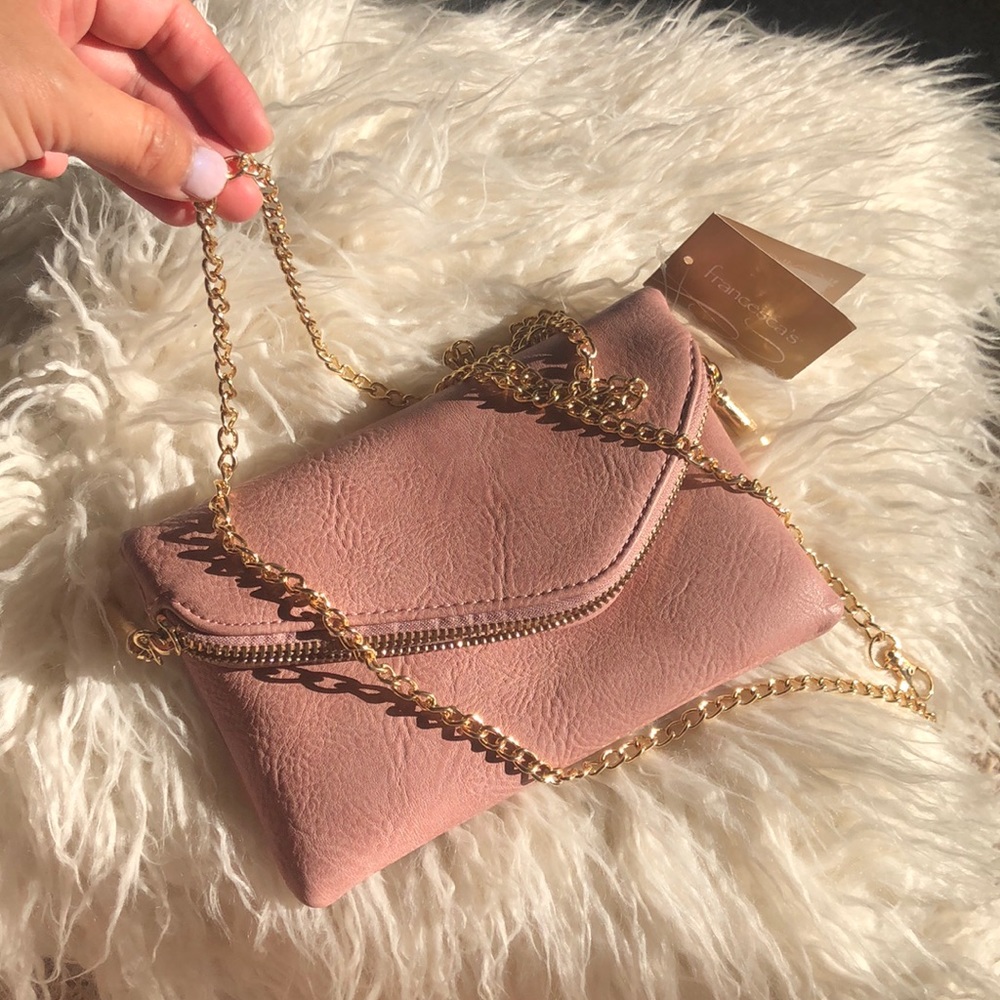 Francesca’s Baby Pink crossbody